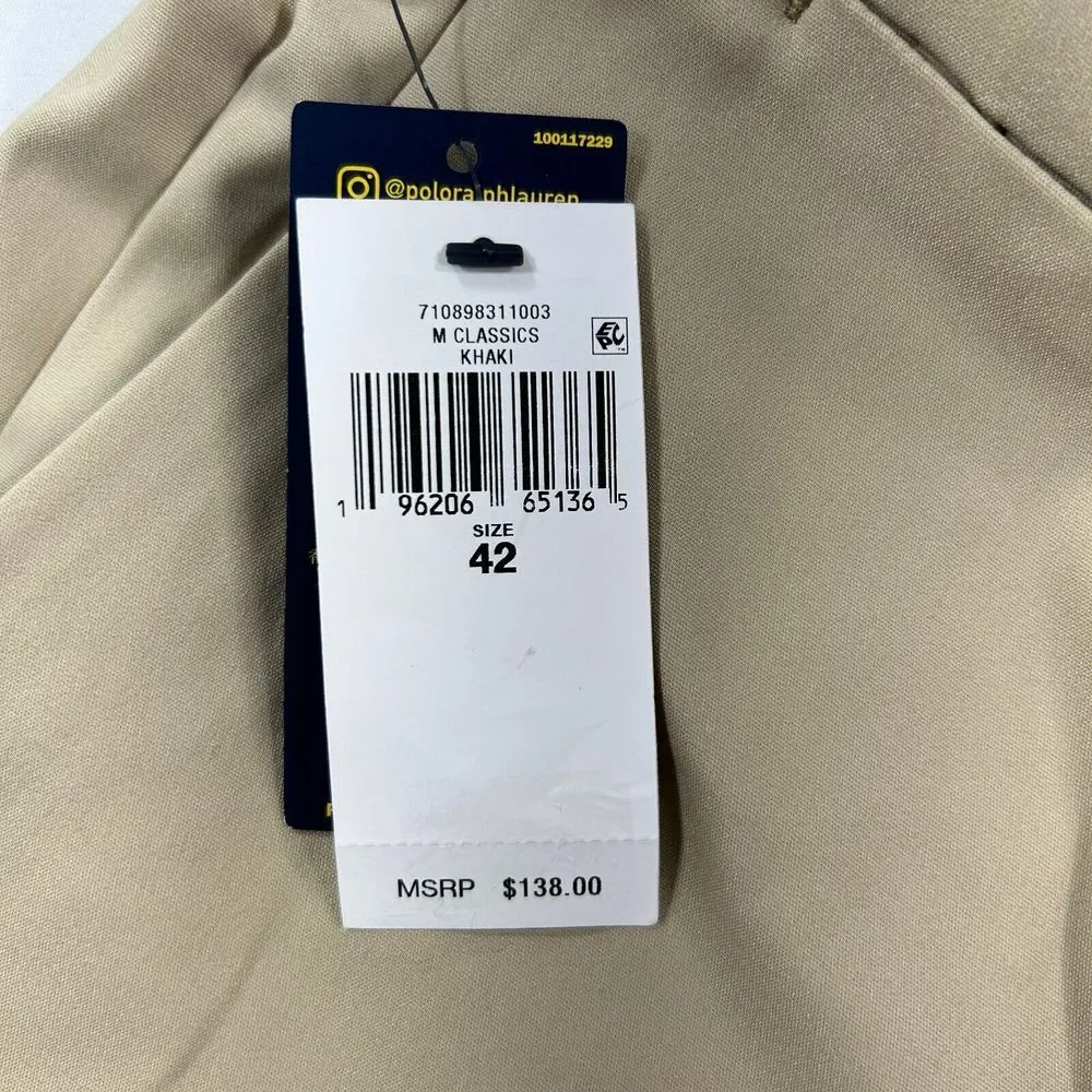 Polo Ralph Lauren Performance Chino Shorts Mens 42 Khaki‎ 7